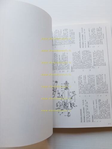 Leyland Sherpa 185 215 240 250 manuale officina italiano originale