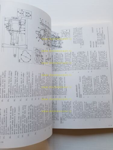 Leyland Sherpa 185 215 240 250 manuale officina italiano originale