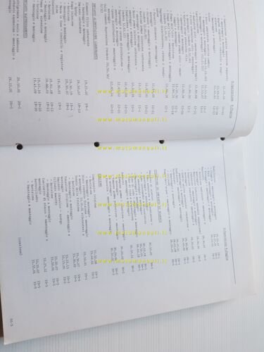 Leyland Sherpa 185 215 240 250 manuale officina italiano originale