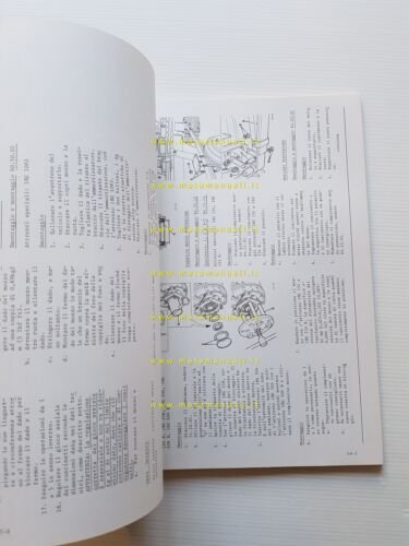 Leyland Sherpa 185 215 240 250 manuale officina italiano originale