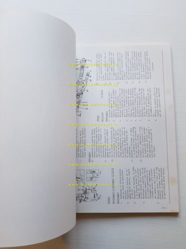 Leyland Sherpa 185 215 240 250 manuale officina italiano originale