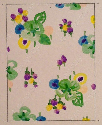 Liberty - Disegno Atelier Lizzie Derriey - dipinto a mano … | Immagine principale