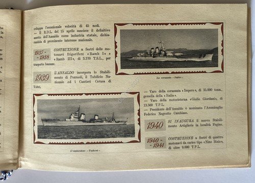 Libretto - Ansaldo Genova - Almanacco del Centenario - 1953 | Immagine Gallery 2