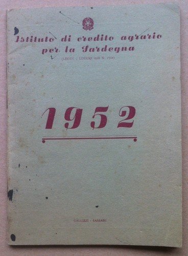 Libretto - Booklet - Istituto di Credito Agrario per la …