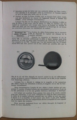 Libretto - Bosch - Magnétos à bougies - spinterogeni - …