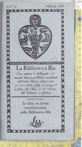 Libretto - La Biblioteca Blu - Pubblicato da F.M. Ricci …