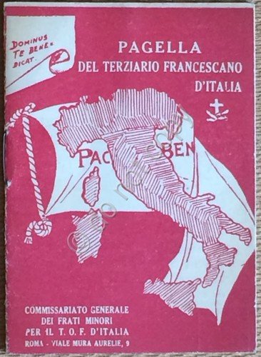 Libretto - Pagella del Terziario Francescano d'Italia - Milano 1943 | Immagine principale