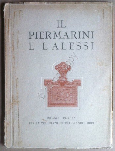 Libretto Celebrazioni grandi umbri - PIermarini e Alessi - archittettura … | Immagine principale