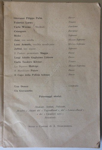 Libretto d'Opera - Illica - Germania - Ricordi 1902 - … | Immagine Gallery 3