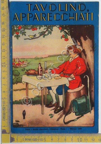 Libretto pubblicitario - Cera Tana - Milano - 1960 - …