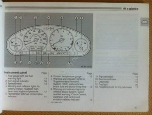 Libretto uso e manutenzione - BMW 318 e 325- Owner's … | Immagine Gallery 2