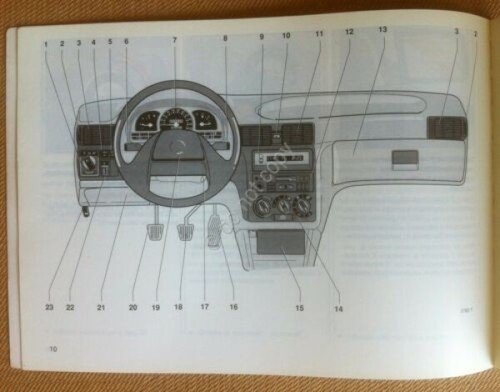 Libretto uso e manutenzione - OPEL Astra - 1992 - …