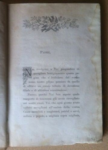 Libro book - Per Padre Agostino da Montefeltro - raccolta …