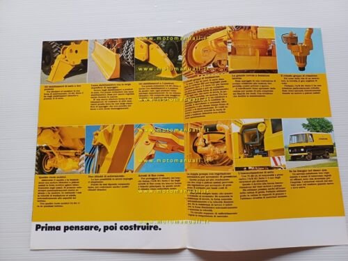 Liebherr A-R 921 serie C escavatore idraulico 1977 depliant italiano …