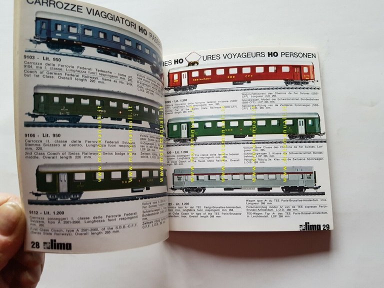 LIMA ARNOLD BRITAINS ATLAS LOTTO 4 CATALOGHI TRENI ANNI 60-70 …