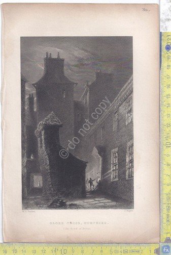 Litografia - Bartlett - Rogers - Globe Close - Dunfries …