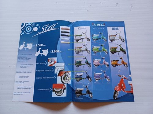 LML Star De Luxe 125 - 150 Euro 3 depliant …