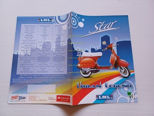 LML Star De Luxe 125 - 150 Euro 3 depliant …