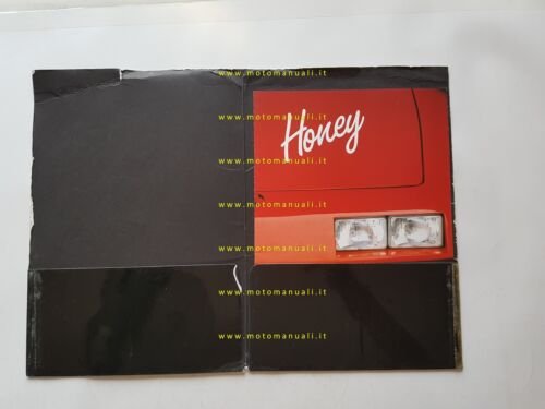 LOMAR Honey 125 Miniauto motore Cagiva 1986 depliant originale italiano