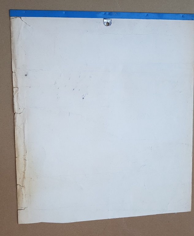 Lygie Rizzato motocarri cicli trasporto merci insegna cartone originale tabella