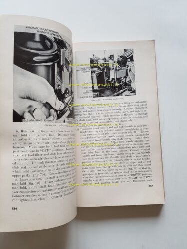 M24 Chaffee Carro Armato leggero 1951 manuale uso libretto istruzioni …