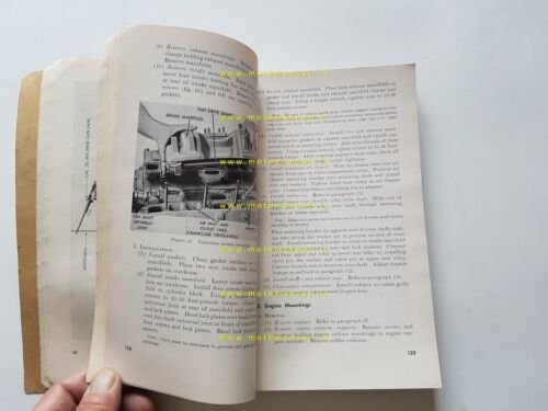 M24 Chaffee Carro Armato leggero 1951 manuale uso libretto istruzioni …