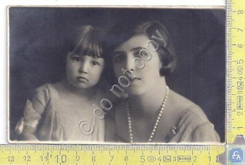 Madre e Figlia - Mother and Daughter - Fotografia d'Epoca … | Immagine principale