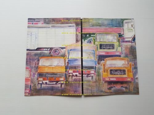 Magirus-Deutz Autocarri modelli 1973 depliant tedesco originale