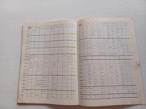 Magneti Marelli catalogo manuale candele 1968 auto moto