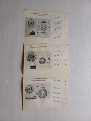 Magneti Marelli catalogo ricambi volani magnete Moto Guzzi modelli 110 …