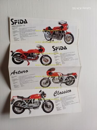 MAGNI produzione modelli 1992 depliant originale italiano brochure