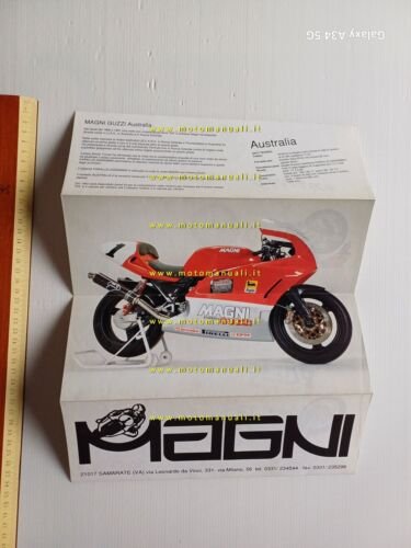 MAGNI produzione modelli 1992 depliant originale italiano brochure