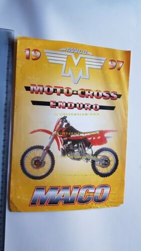 Maico 250 320 440 500 RC Cross 1997 depliant moto …