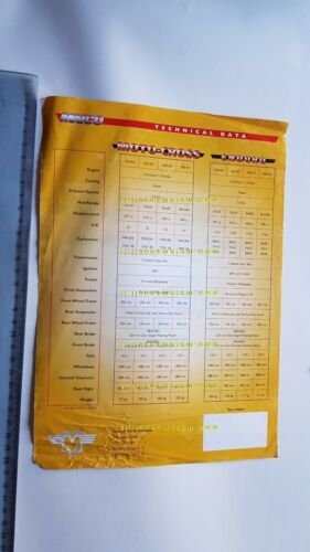 Maico 250 320 440 500 RC Cross 1997 depliant moto …