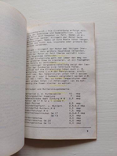 Maico MC 250.5- 400.5 - 440.5 1975 manuale uso manutenzione …