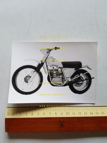 Maico MC 400 1974 foto cartella stampa originale