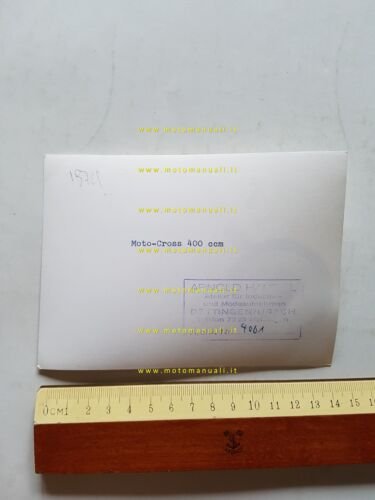 Maico MC 400 1974 foto cartella stampa originale