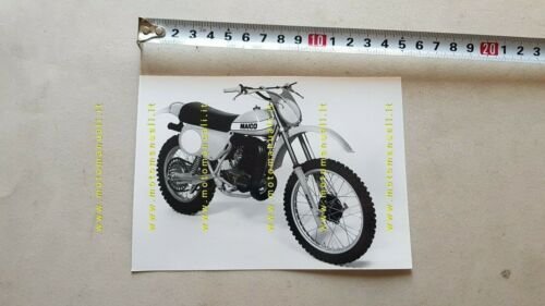 Maico MC 400-440 Cross 1979 foto cartella stampa originale no …
