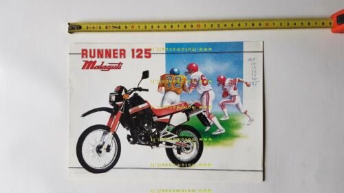 Malaguti 125 Runner anni 80 depliant moto originale