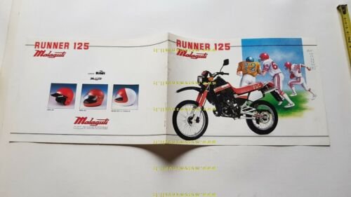 Malaguti 125 Runner anni 80 depliant moto originale