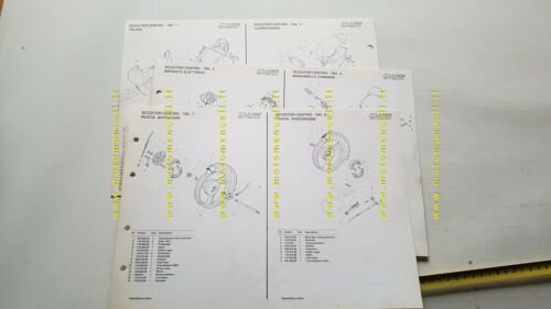 Malaguti 50 Centro Scooter 1991 catalogo ricambi originale spare parts …