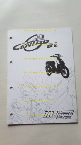 Malaguti 50 Centro SL '94-97 3 cataloghi ricambi scooter originali …