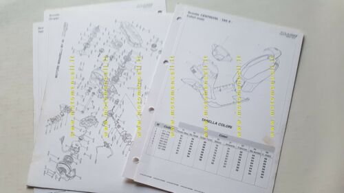 Malaguti 50 Centro SL '94-97 3 cataloghi ricambi scooter originali …