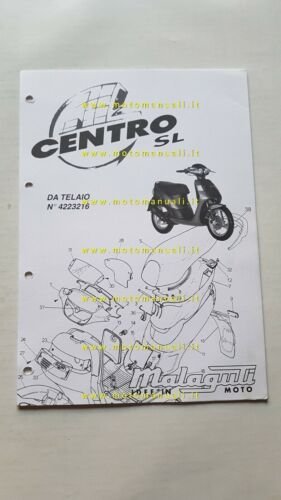 Malaguti 50 Centro SL '94-97 3 cataloghi ricambi scooter originali …