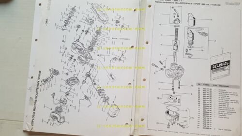 Malaguti 50 CIAK anni 90 2 cataloghi ricambi scooter originali …