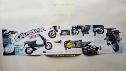Malaguti 50 Crosser EL. - C.R.1 Scooter depliant originale ITALIANO