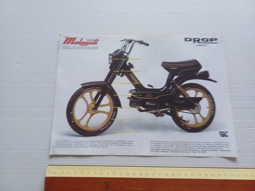Malaguti 50 Drop - 50 Firebird depliant italiano originale