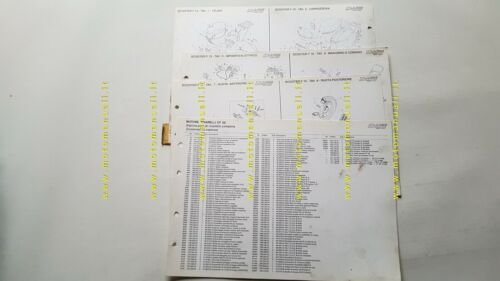 Malaguti 50 F 10 Scooter catalogo ricambi originale spare parts …