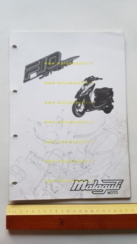 Malaguti 50 F10 JETLINE 1994 catalogo ricambi originale