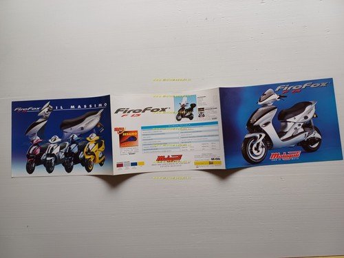 Malaguti 50 F15 Firefox depliant scooter ITALIANO originale